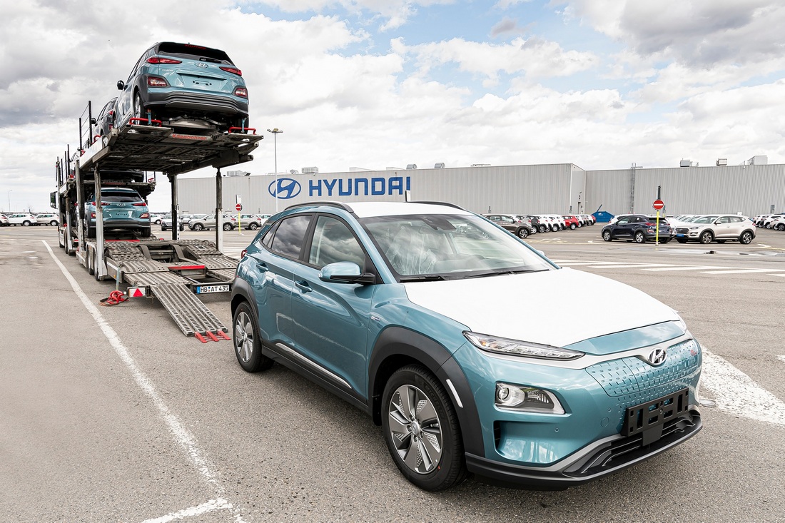 Первая партия собранных в Чехии электрокроссоверов Hyundai Kona Electric отправилась к европейским покупателям | Хюндай Мотор Україна - фото 7